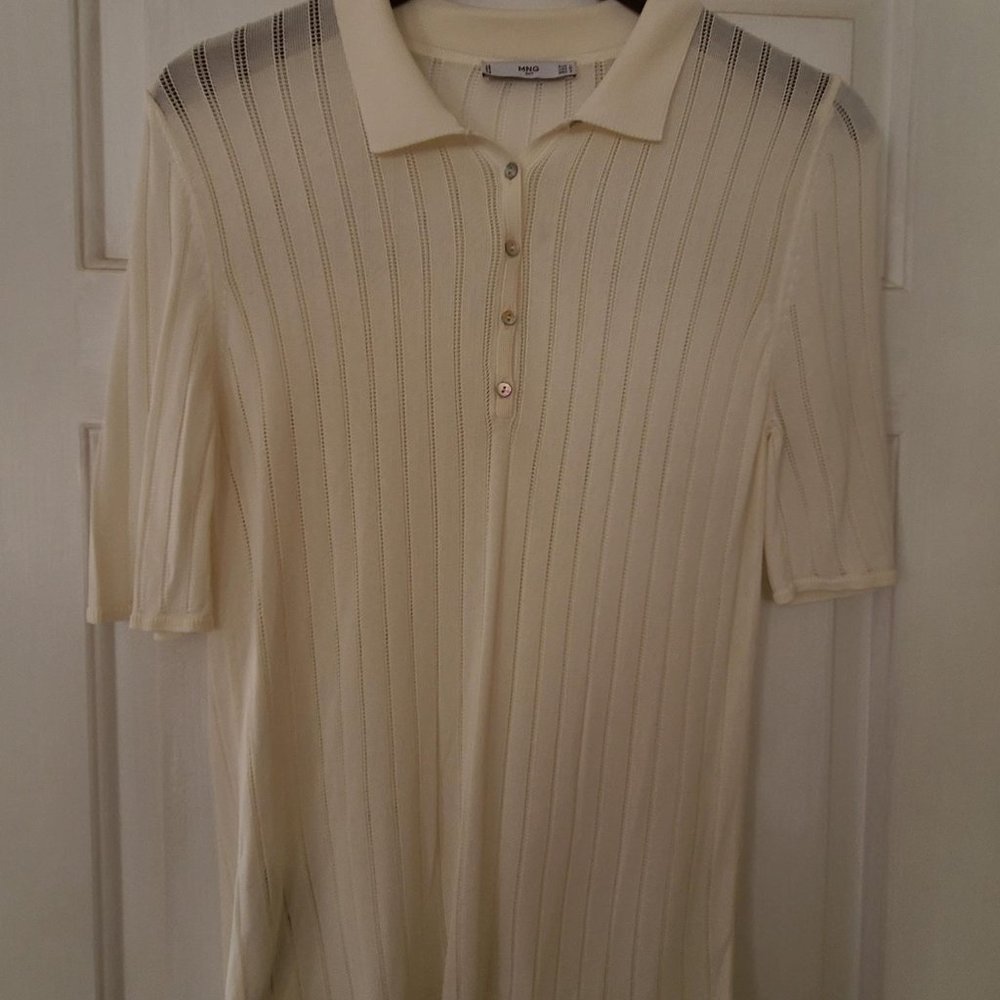 Mango cream-colored Polo